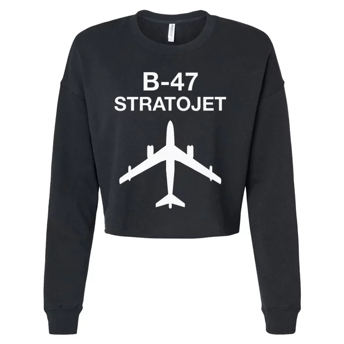 Strategic Air Command B-47 Stratojet SAC Cold War Cropped Pullover Crew