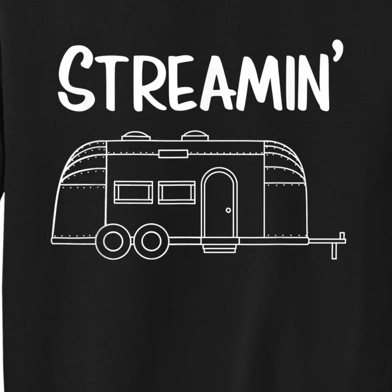 Streamin' Airstream Camping Sweatshirt