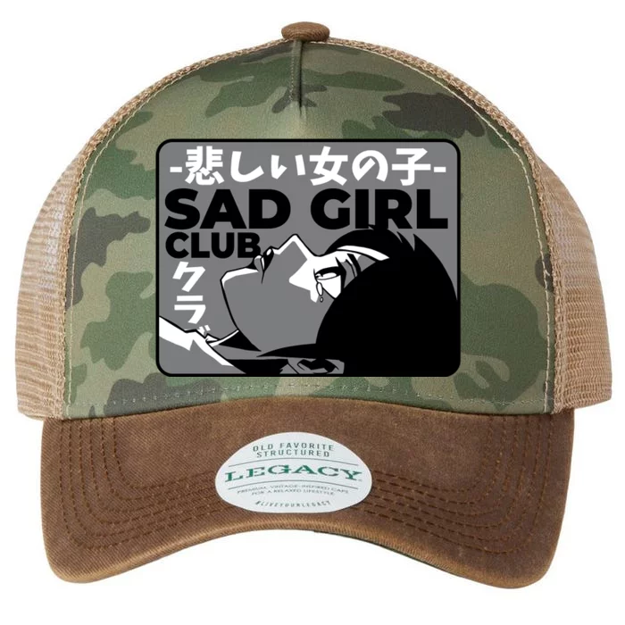 Sad Girl Club Anime Legacy Tie Dye Trucker Hat