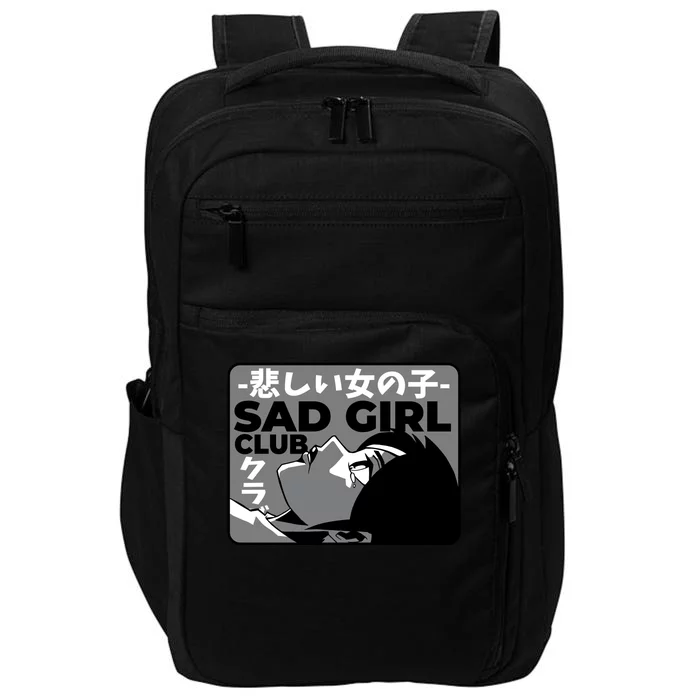 Sad Girl Club Anime Impact Tech Backpack