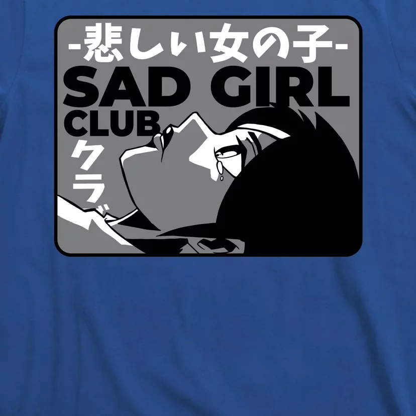 Sad Girl Club Anime T-Shirt