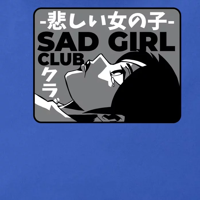 Sad Girl Club Anime Zip Tote Bag