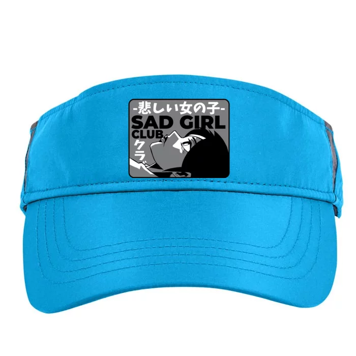 Sad Girl Club Anime Adult Drive Performance Visor