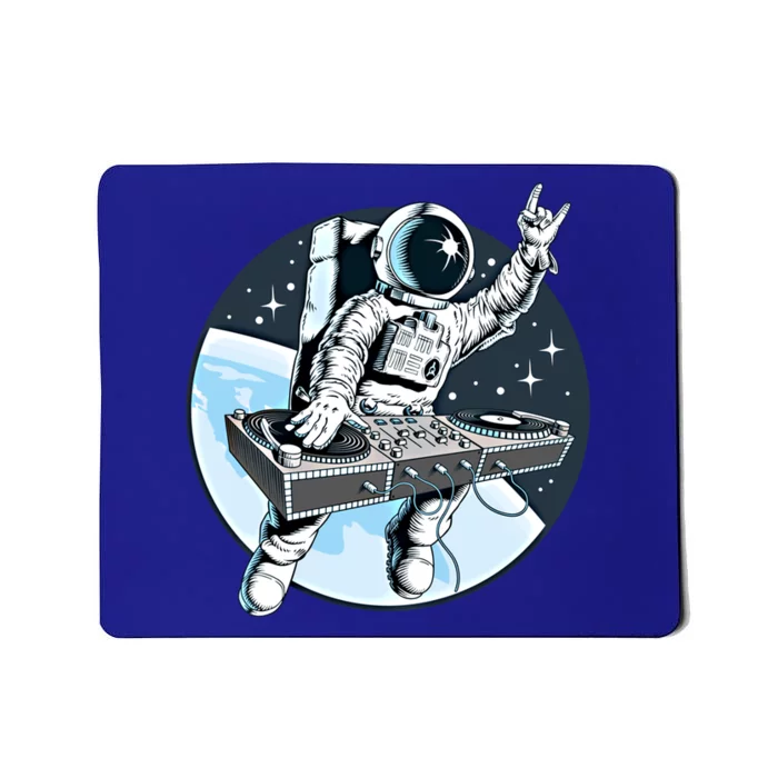 Space Astronaut Dj Disc Jockey Dancing Graphic Cool Designs Funny Gift Mousepad