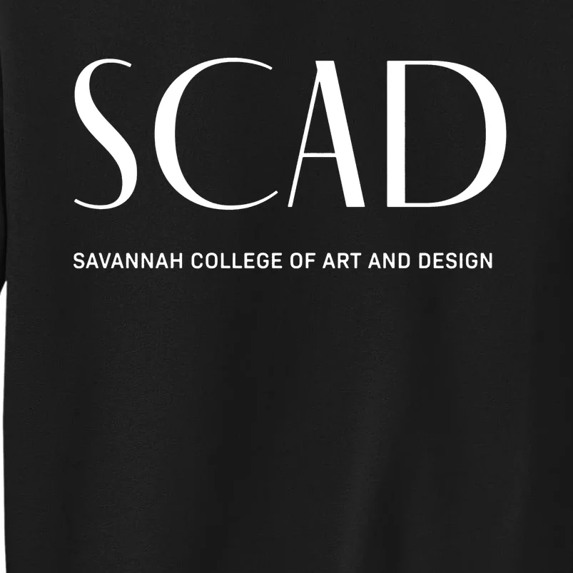 Scad Art Deco Style College Meaningful Tall Sweatshirt