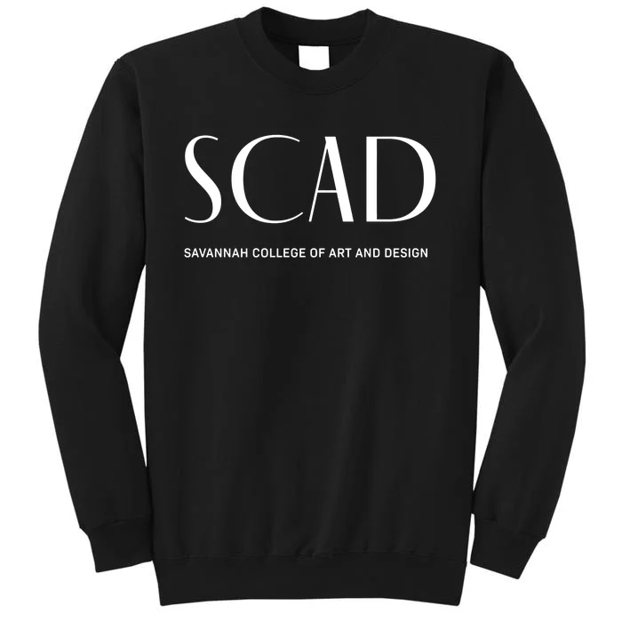 Scad Art Deco Style College Meaningful Tall Sweatshirt