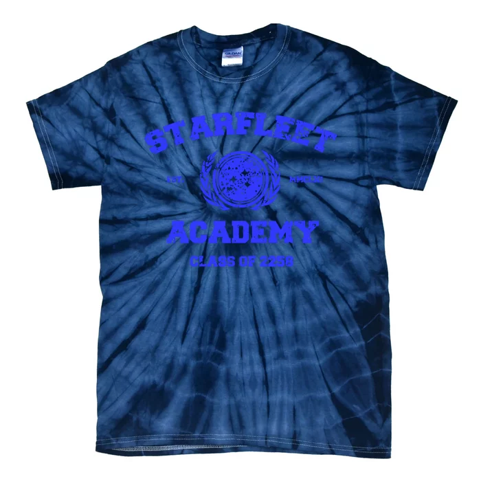 Starfleet Academy Distressed Tie-Dye T-Shirt