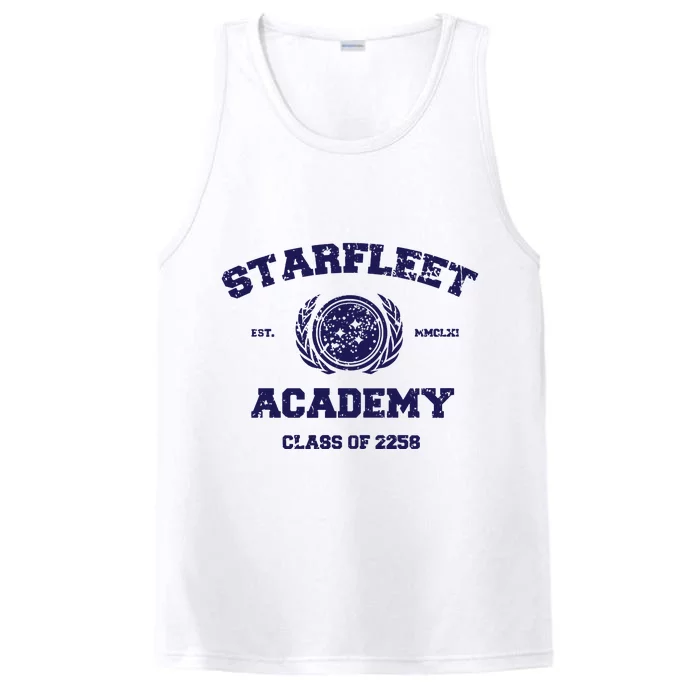 Starfleet Academy Distressed Performance Tank