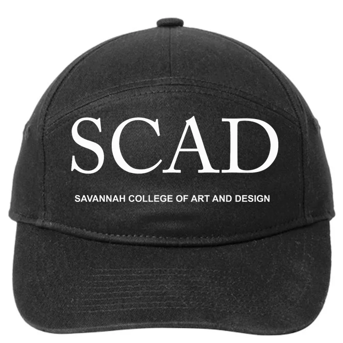 Scad Art Deco Style College Meaningful Gift 7-Panel Snapback Hat