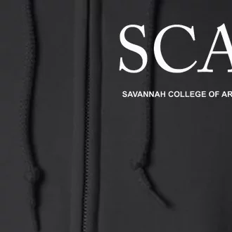 Scad Art Deco Style College Meaningful Gift Full Zip Hoodie