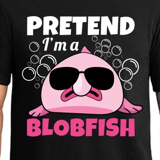 Sea Animal Deep Sea Fish Pretend Im A Blobfish Gift Pajama Set