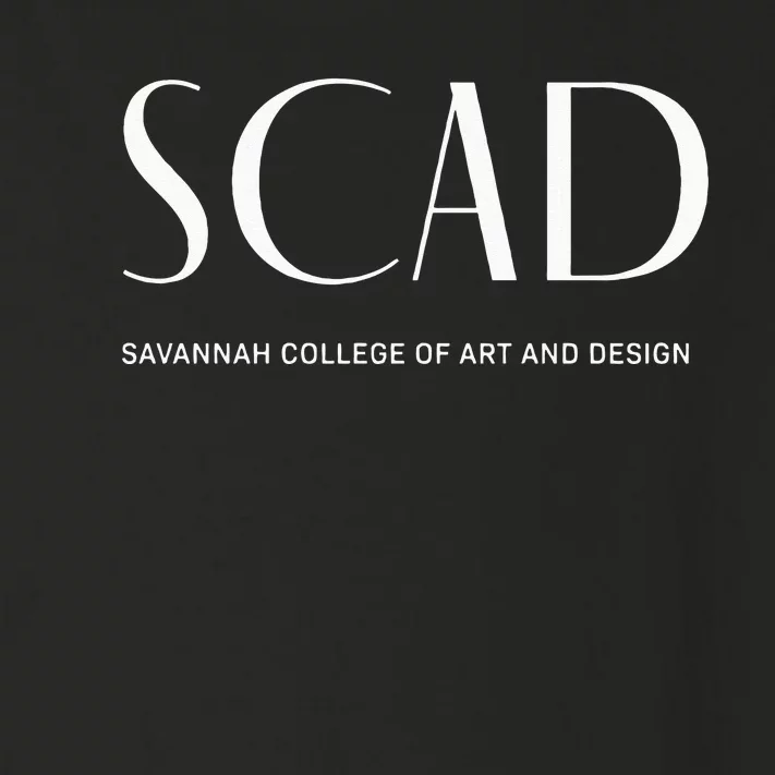 SCAD Art Deco Style College Long Sleeve Toddler Long Sleeve Shirt