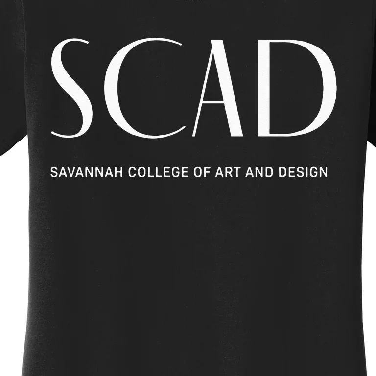 SCAD Art Deco Style College Long Sleeve Women's T-Shirt