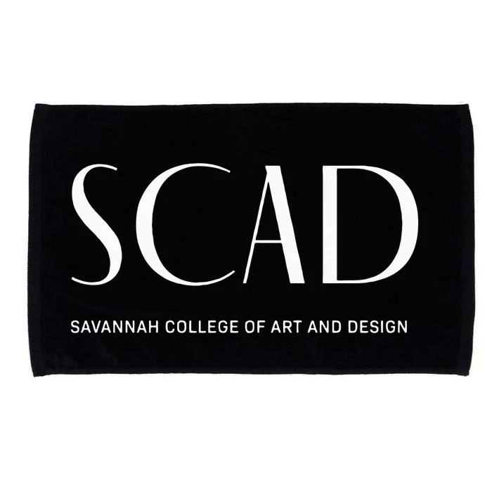 SCAD Art Deco Style College Microfiber Hand Towel