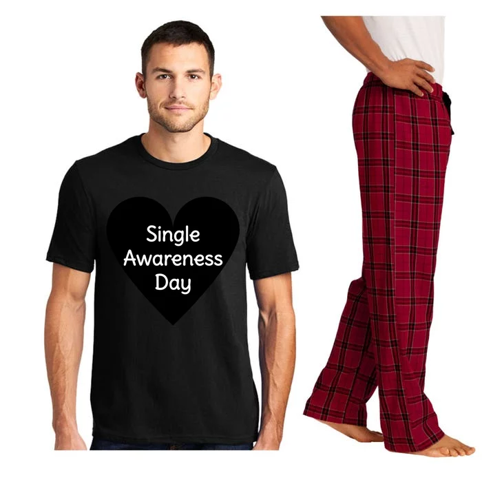 Single Awareness Day Sad Funny Antigreat Giftvalentines Day Funny Gift Pajama Set