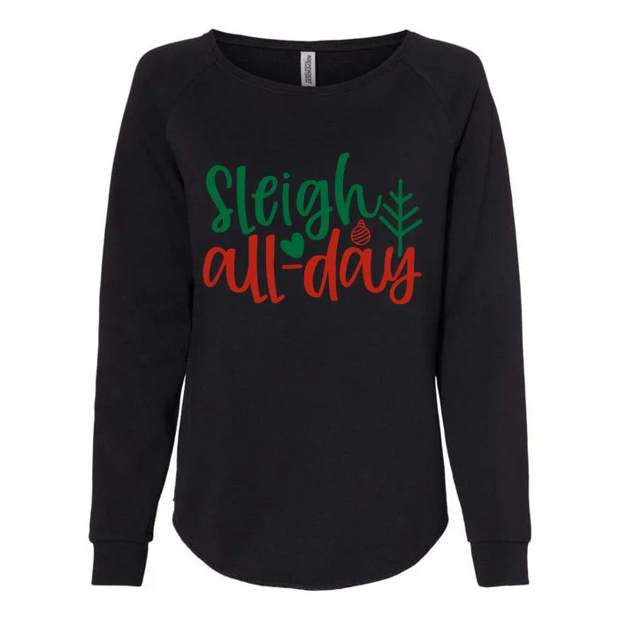 Sleigh All Day Womens California Wash Sweatshirt