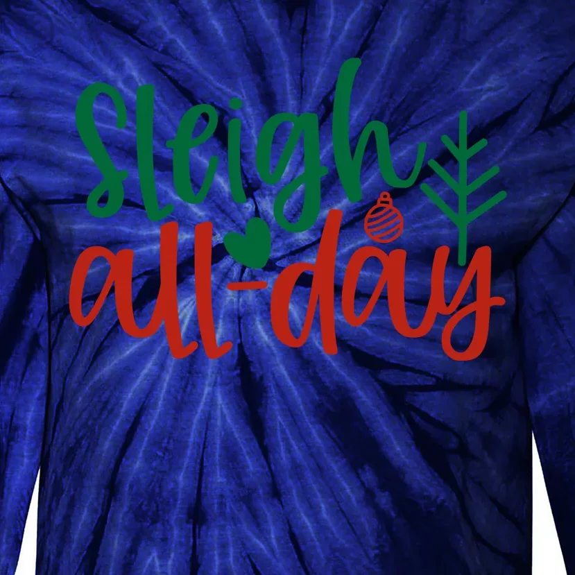 Sleigh All Day Tie-Dye Long Sleeve Shirt