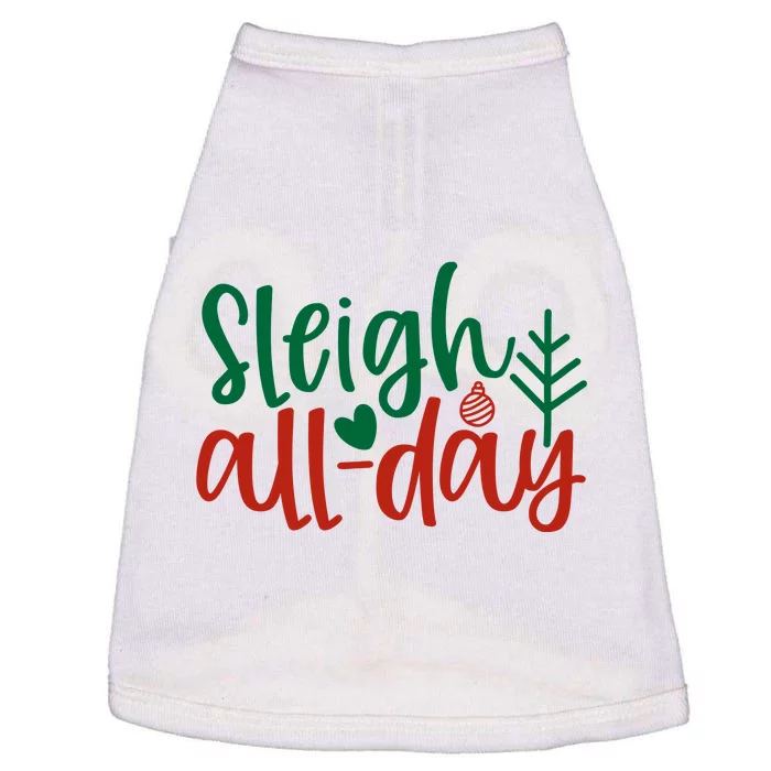 Sleigh All Day Doggie Tank