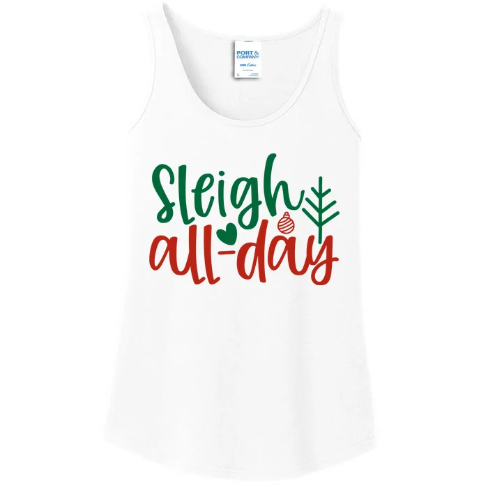 Sleigh All Day Ladies Essential Tank