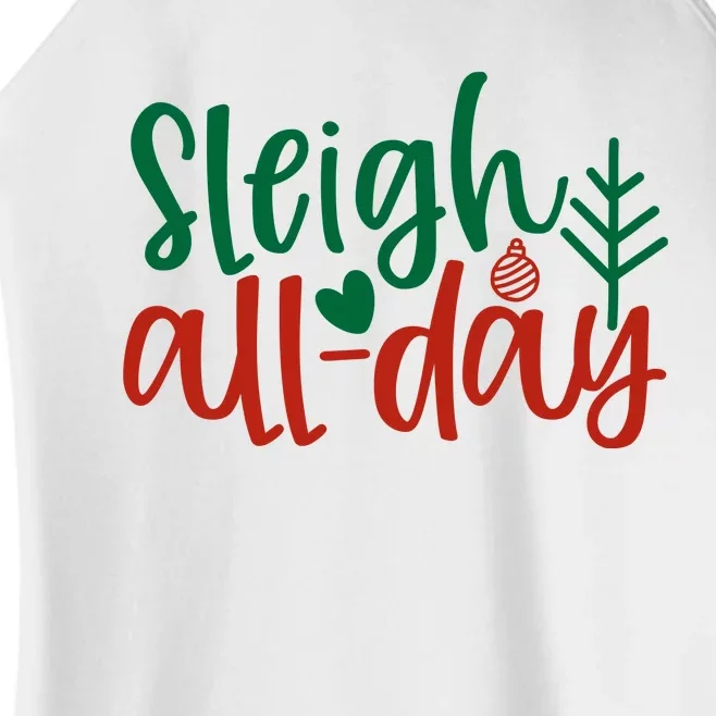 Sleigh All Day Women’s Perfect Tri Rocker Tank