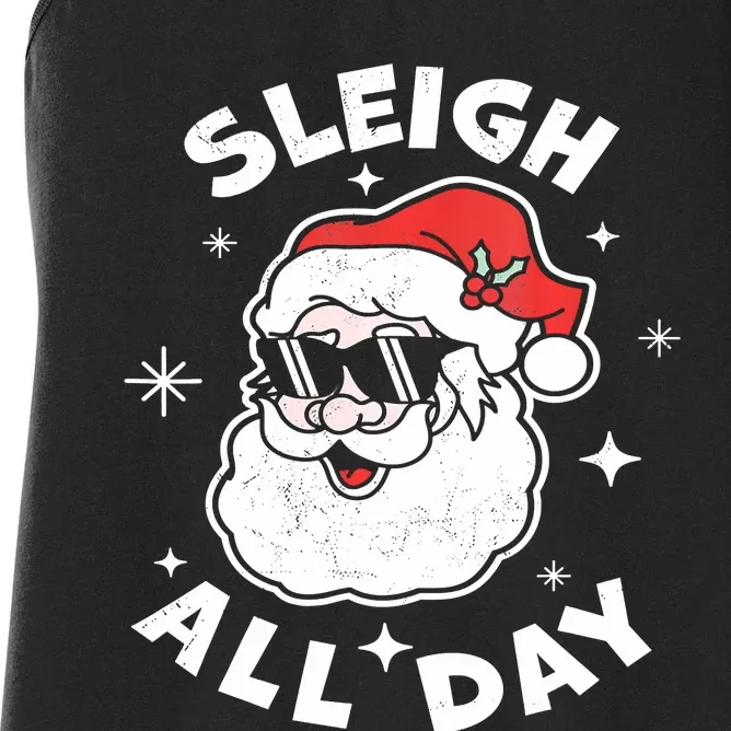 Sleigh All Day I Sleigh All Day Top I Sleigh All Day Women's Racerback Tank