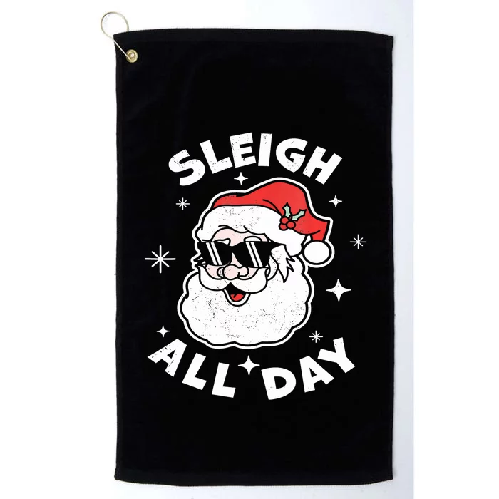 Sleigh All Day I Sleigh All Day Top I Sleigh All Day Platinum Collection Golf Towel