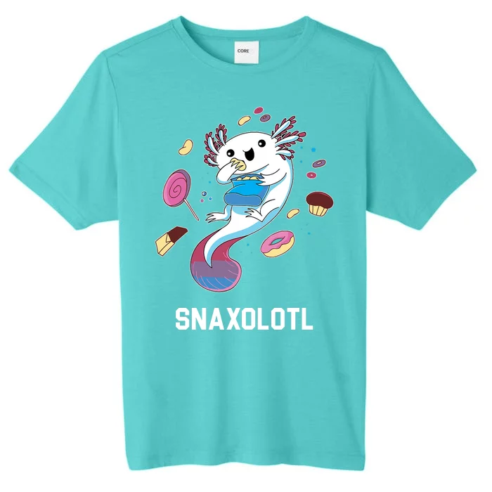 Snaxolotl Axolotl Donuts Cupcakes Candy Junk Food ChromaSoft Performance T-Shirt