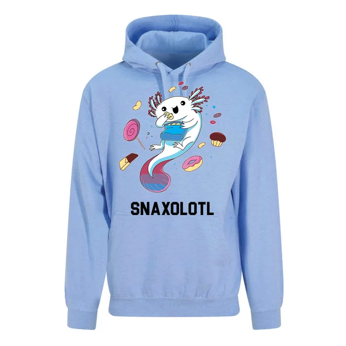 Snaxolotl Axolotl Donuts Cupcakes Candy Junk Food Unisex Surf Hoodie