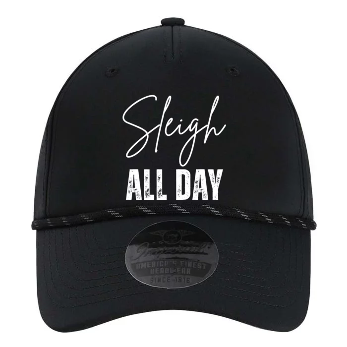 Sleigh All Day Christmas Holiday Performance The Dyno Cap