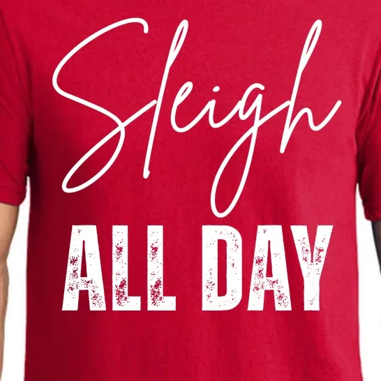 Sleigh All Day Christmas Holiday Pajama Set