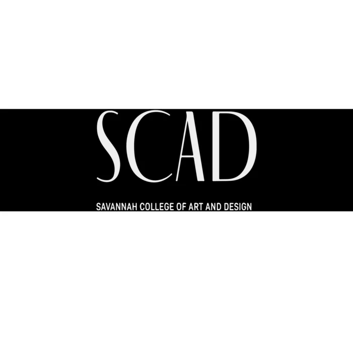 Scad Art Deco Bumper Sticker