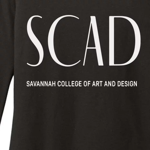 Scad Art Deco Womens CVC Long Sleeve Shirt