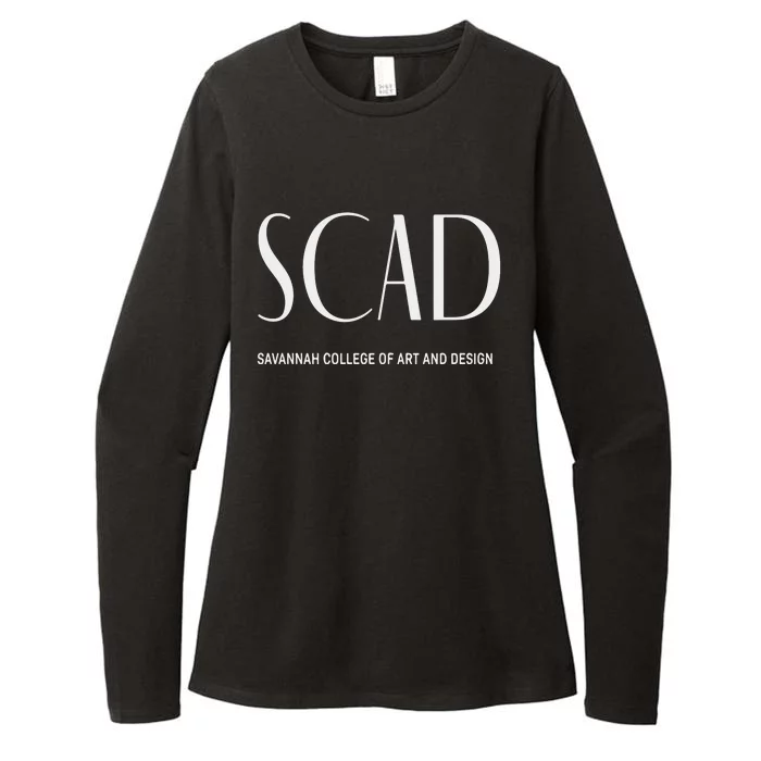 Scad Art Deco Womens CVC Long Sleeve Shirt