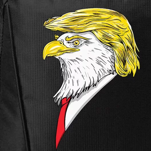 Spirit Animal Donald Trump Eagle Hair City Backpack