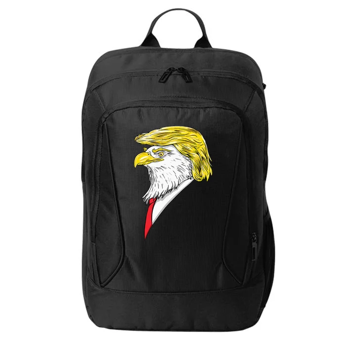 Spirit Animal Donald Trump Eagle Hair City Backpack