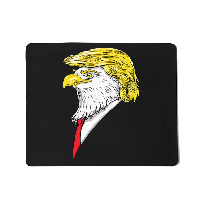 Spirit Animal Donald Trump Eagle Hair Mousepad