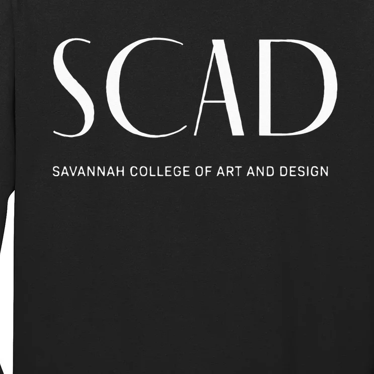 SCAD Art Deco Style College Long Sleeve Long Sleeve Shirt