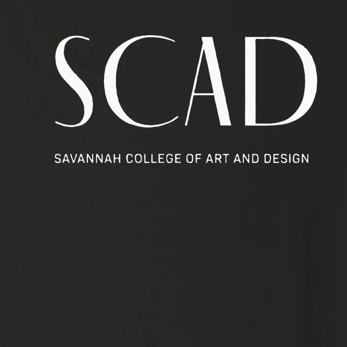 SCAD Art Deco Style College Long Sleeve Toddler Long Sleeve Shirt