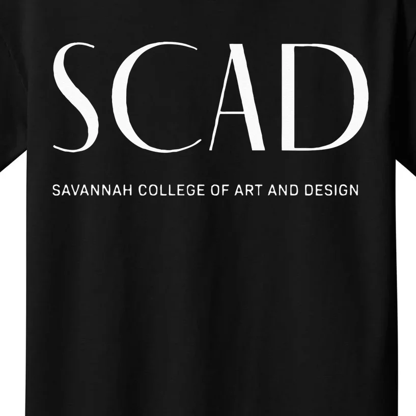 SCAD Art Deco Style College Long Sleeve Kids T-Shirt