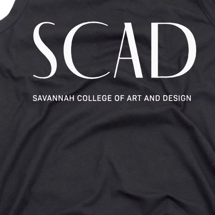 SCAD Art Deco Style College Tank Top