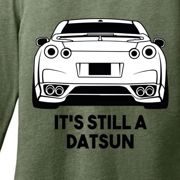 Still A Datsun Womens CVC Long Sleeve Shirt