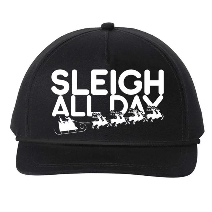 Sleigh All Day Snapback Five-Panel Rope Hat