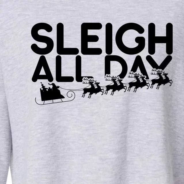 Sleigh All Day Cropped Pullover Crew