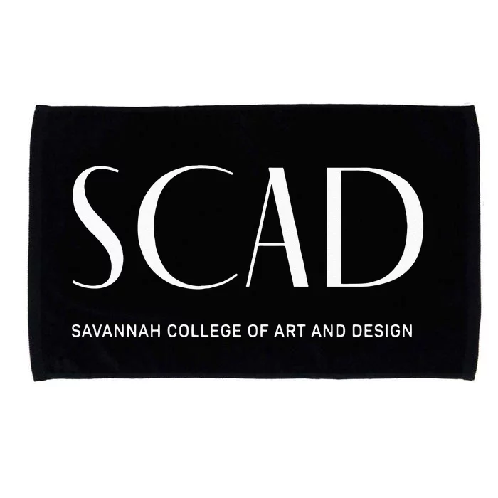 SCAD Art Deco College Microfiber Hand Towel