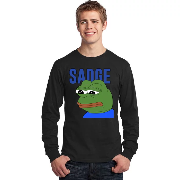 SADGE Meme Tall Long Sleeve T-Shirt