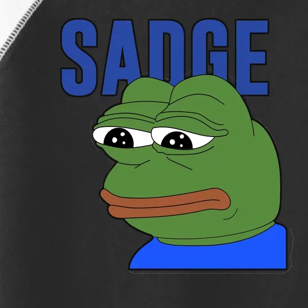 SADGE Meme Toddler Fine Jersey T-Shirt