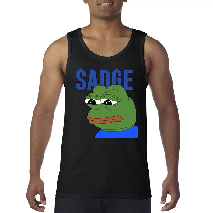 SADGE Meme Tank Top