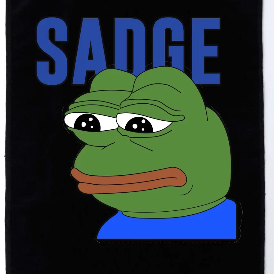 SADGE Meme Platinum Collection Golf Towel