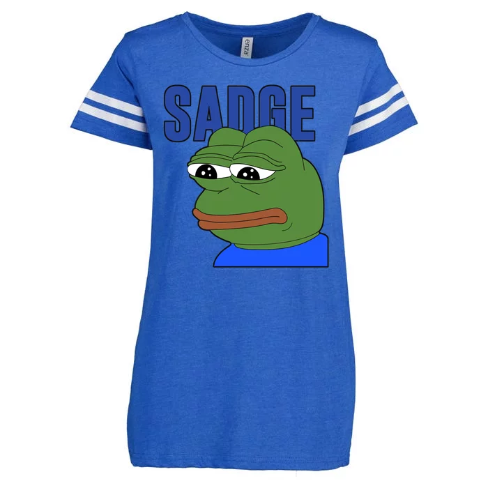 SADGE Meme Enza Ladies Jersey Football T-Shirt