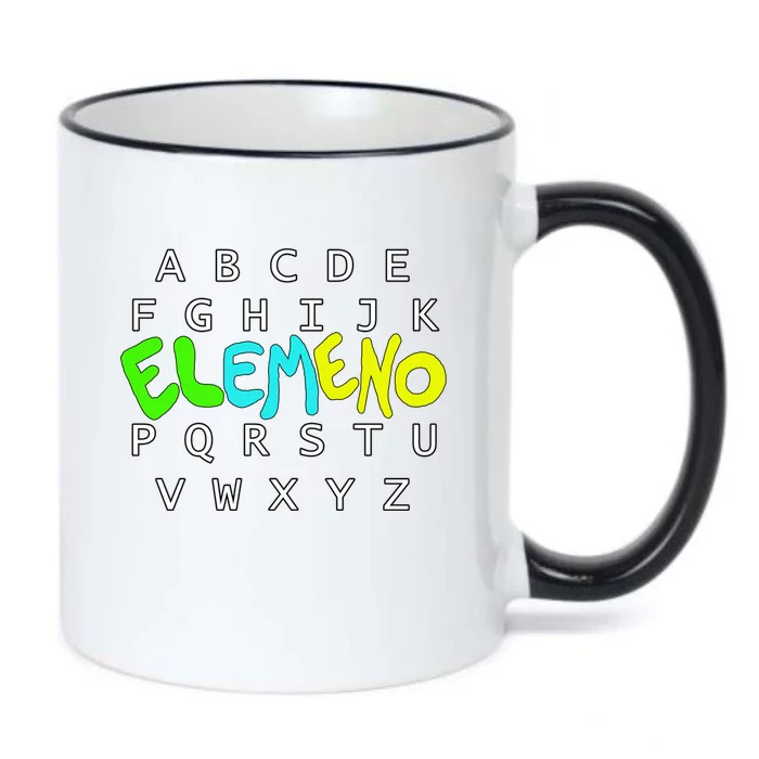 School Alphabet Eleo Preschool Kindergarten Teachers Gift Black Color Changing Mug